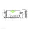 KAGER 31-0824 Radiator, engine cooling